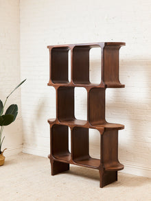 Sunbeam Exclusive Solid Walnut Atomic Shelf