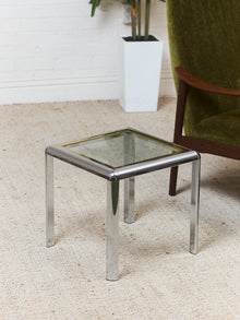Paul Evans Chrome End Table