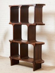 Sunbeam Exclusive Solid Walnut Atomic Shelf