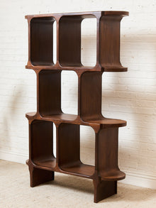 Sunbeam Exclusive Solid Walnut Atomic Shelf