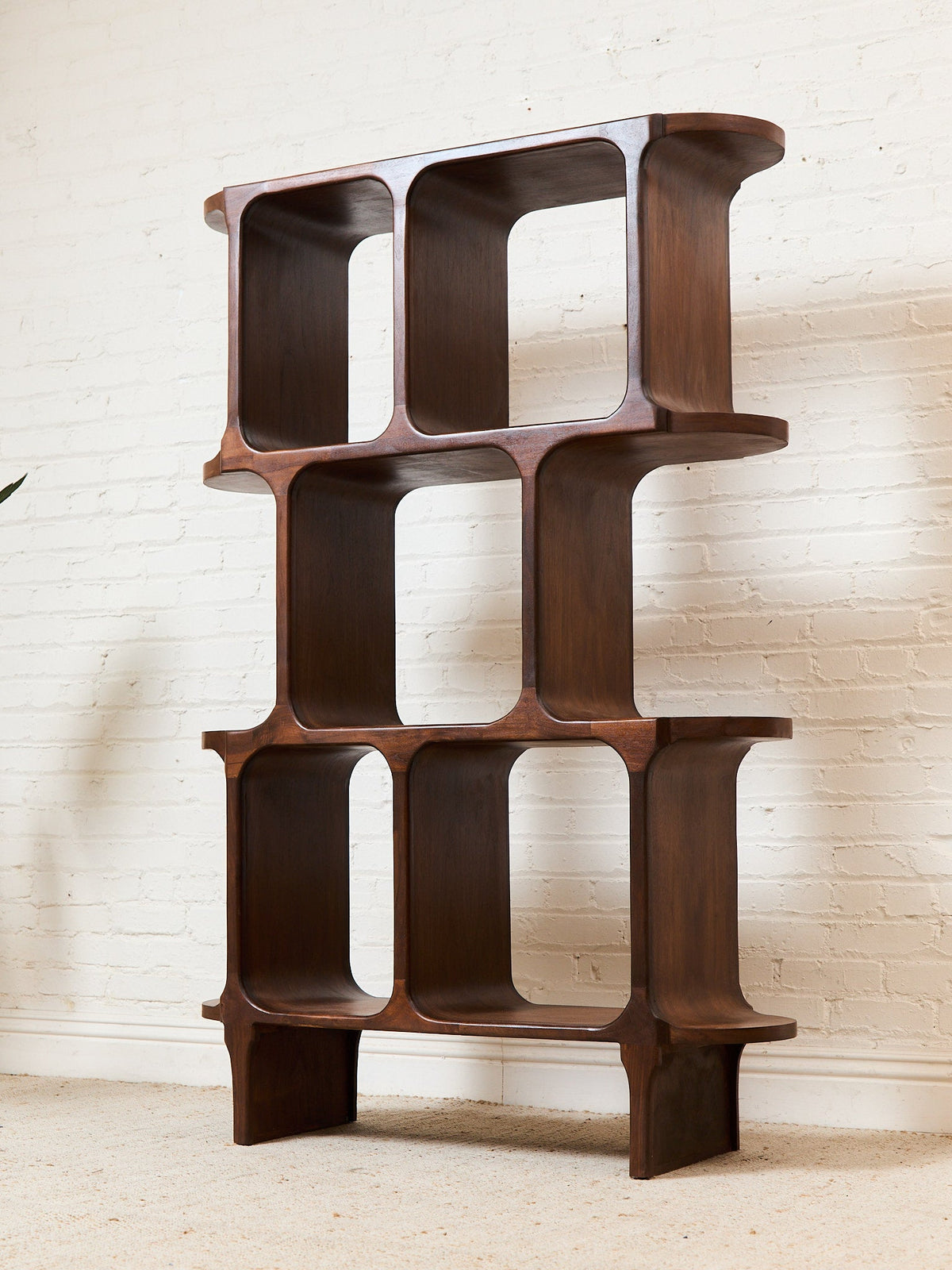 Sunbeam Exclusive Solid Walnut Atomic Shelf