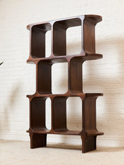 Sunbeam Exclusive Solid Walnut Atomic Shelf