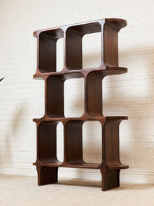 Sunbeam Exclusive Solid Walnut Atomic Shelf