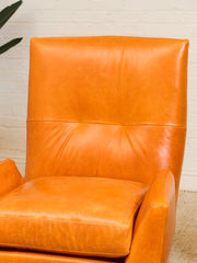 Maddox Chair in Monte Blanc Leather