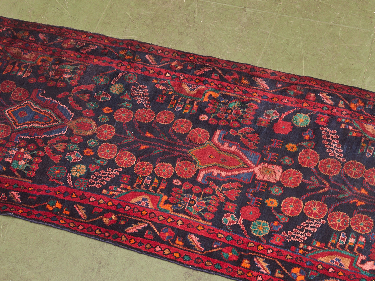 Antique Vintage Afghan Runner