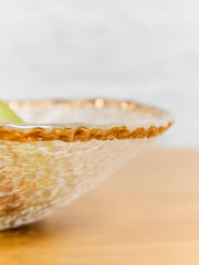 1960’s Gold Rim Bowl