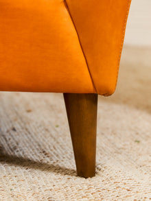 Maddox Chair in Monte Blanc Leather