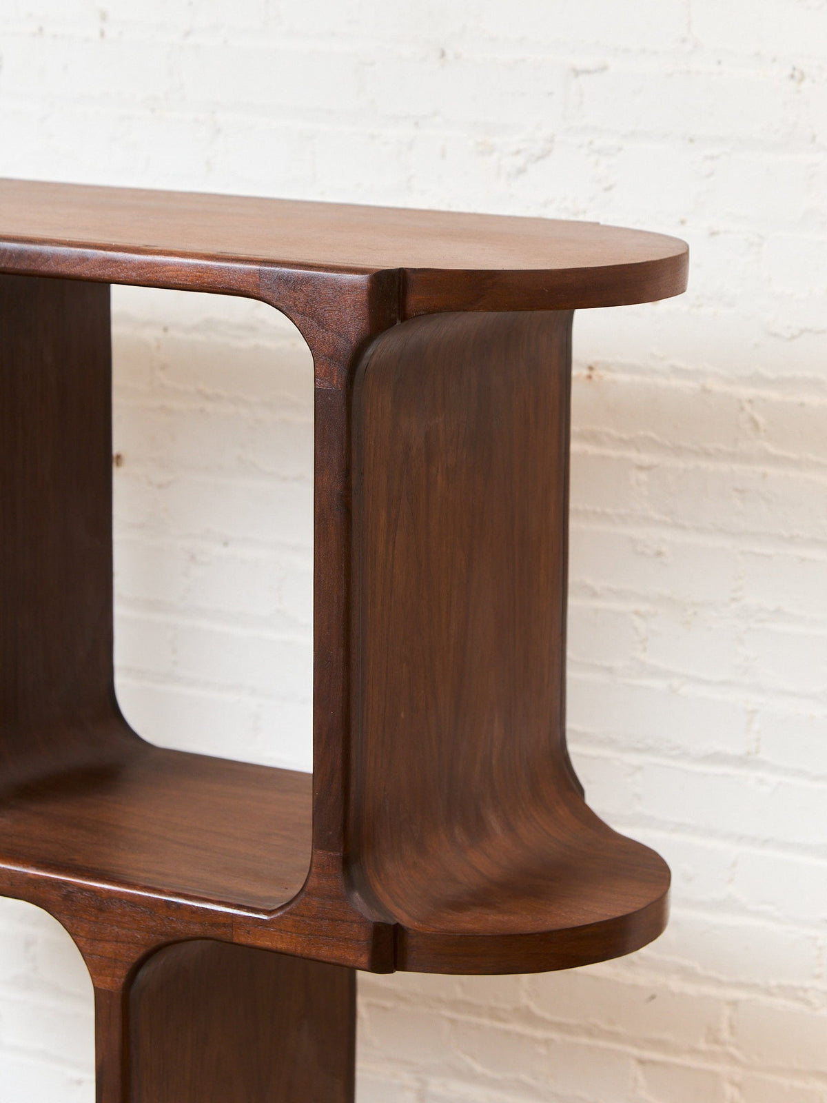 Sunbeam Exclusive Solid Walnut Atomic Shelf