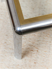 Paul Evans Chrome End Table