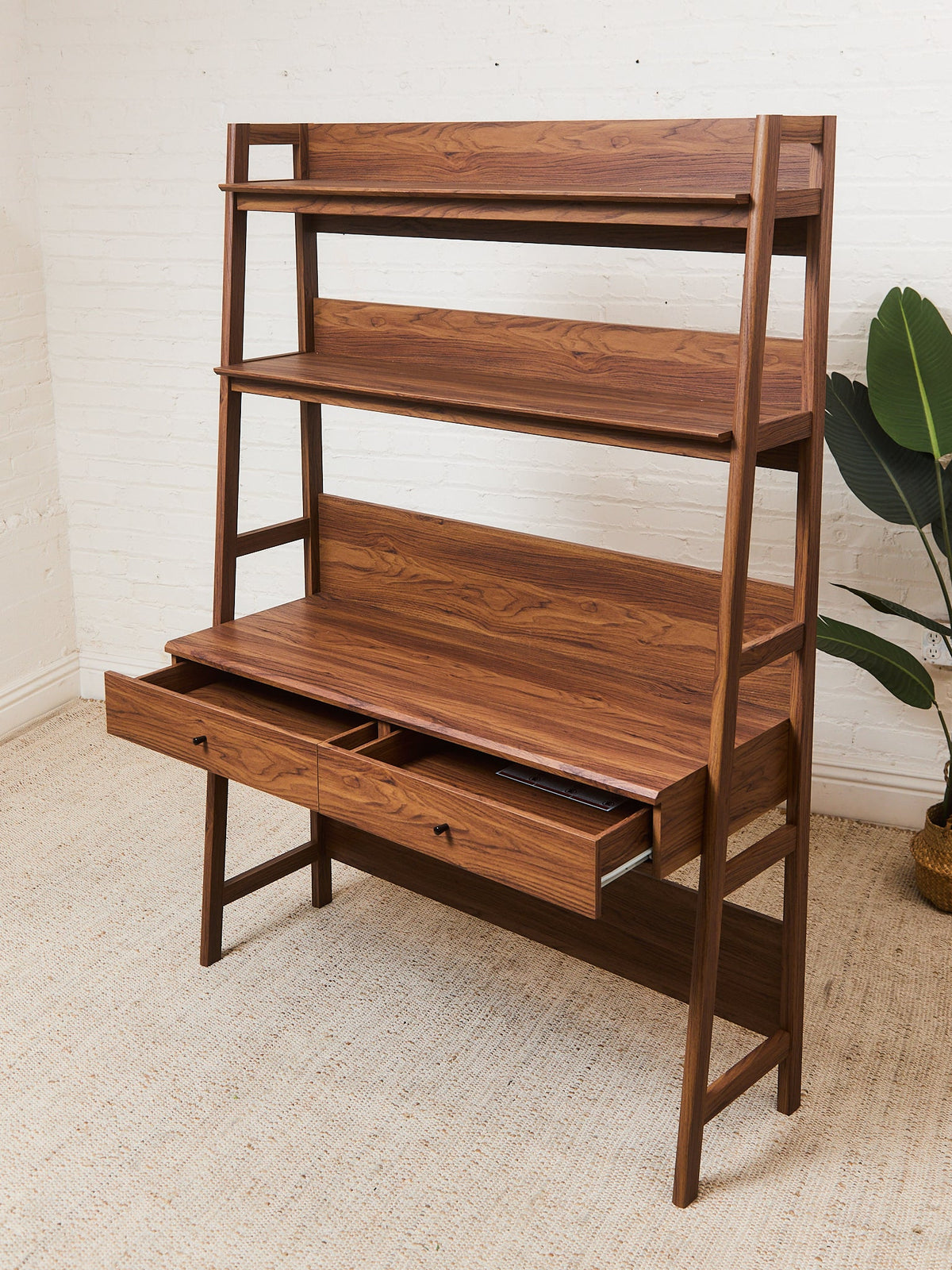 Brea Free Standing Desk Shelf