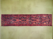 Antique Vintage Afghan Runner