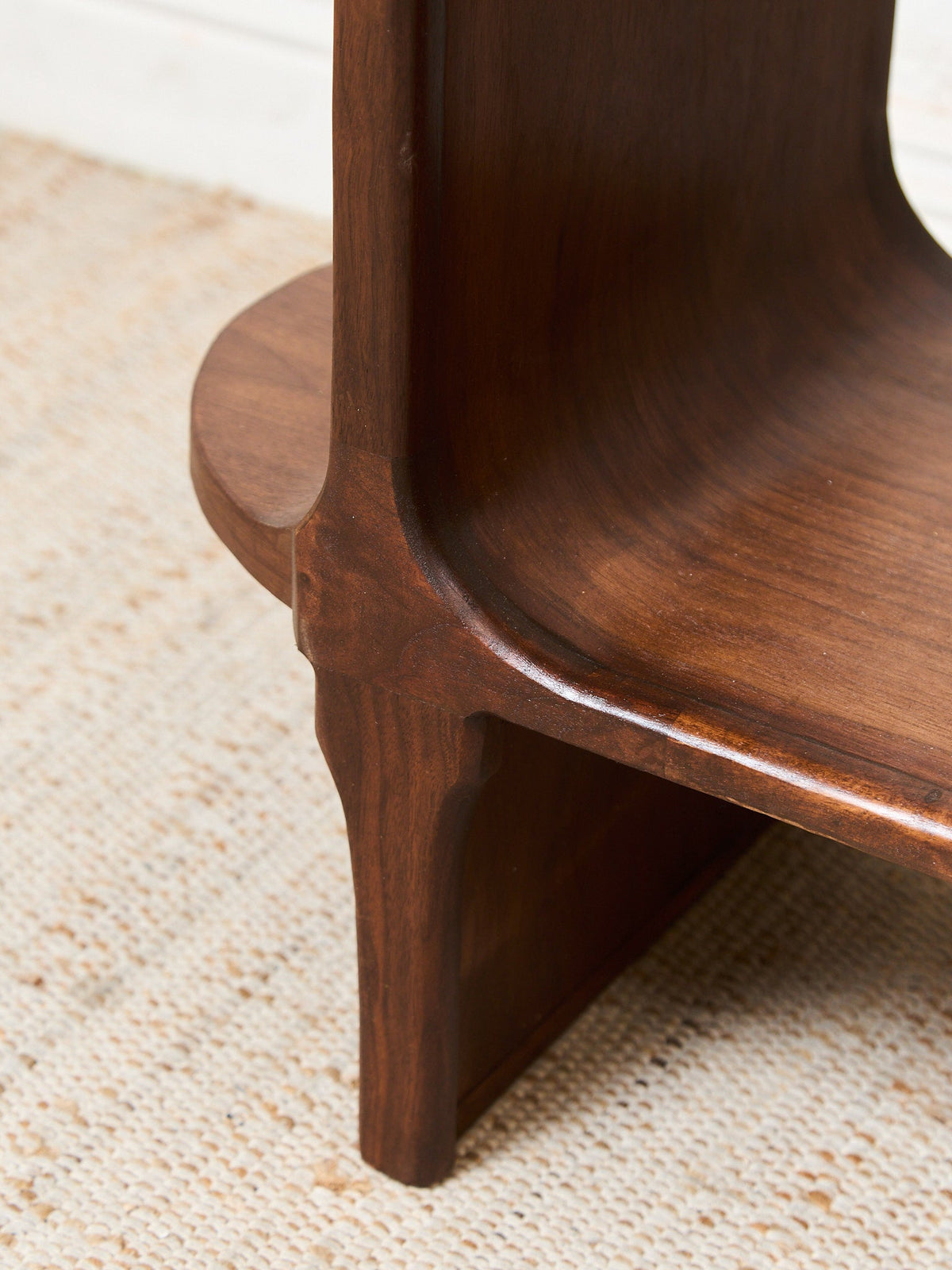 Sunbeam Exclusive Solid Walnut Atomic Shelf
