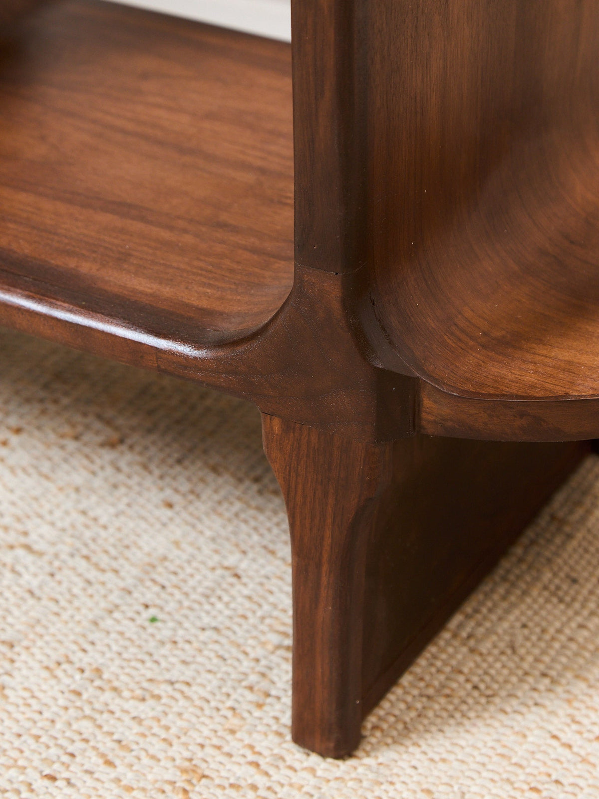 Sunbeam Exclusive Solid Walnut Atomic Shelf