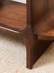 Sunbeam Exclusive Solid Walnut Atomic Shelf