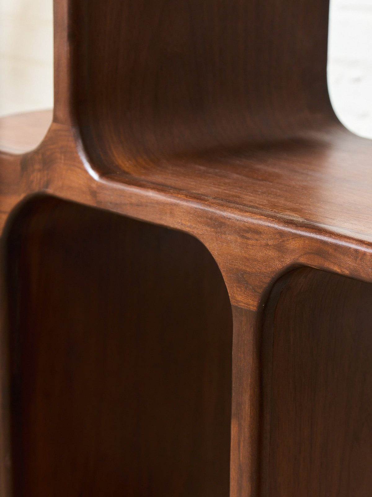 Sunbeam Exclusive Solid Walnut Atomic Shelf
