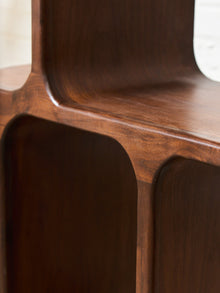 Sunbeam Exclusive Solid Walnut Atomic Shelf