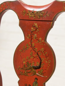 Louis XV Style Chinoiserie Writing Desk by Baker with Matching Chair