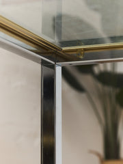 Paul Evans Chrome End Table