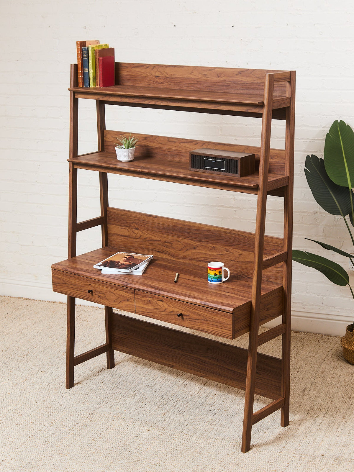 Brea Free Standing Desk Shelf