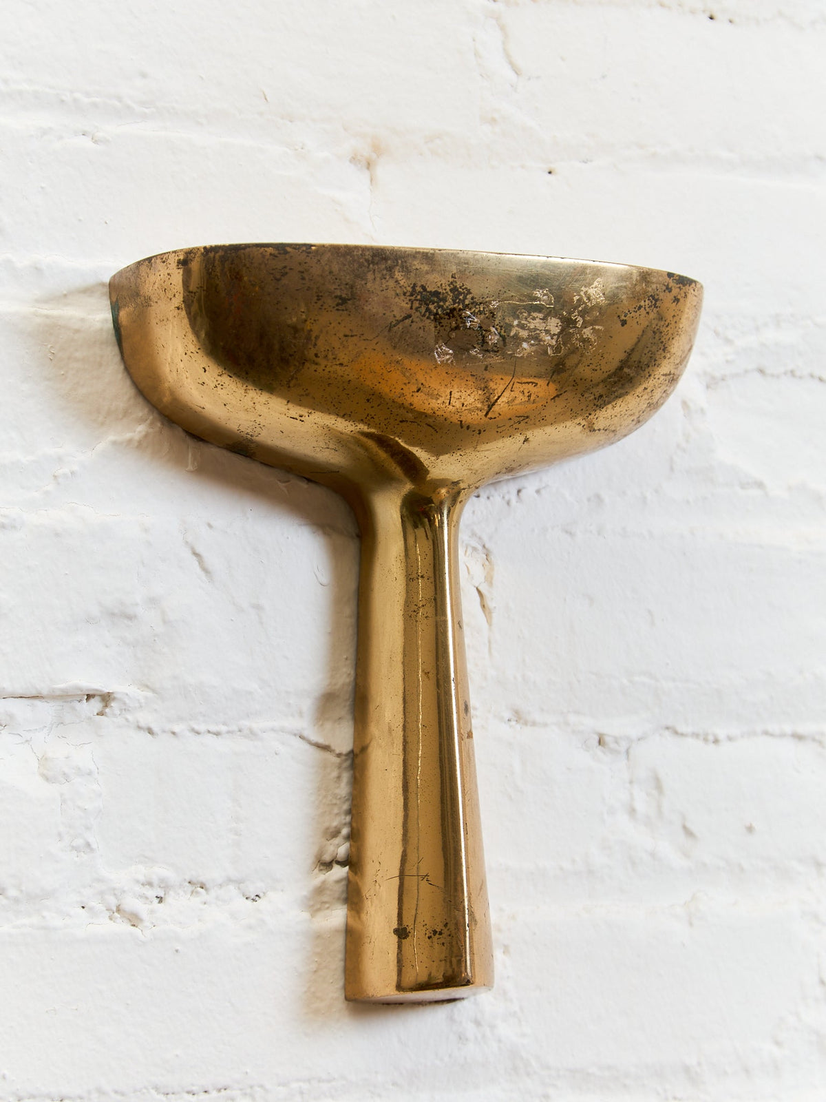 Vintage 1950s Modern Brass Candleholder by Ben Seibel Jenfred-Ware SUPER RARE!