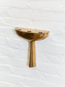 Vintage 1950s Modern Brass Candleholder by Ben Seibel Jenfred-Ware SUPER RARE!
