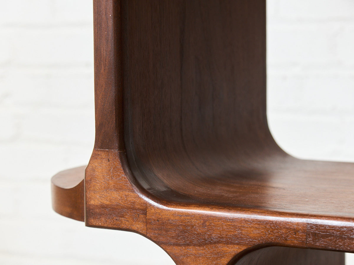Sunbeam Exclusive Solid Walnut Atomic Shelf