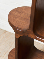 Sunbeam Exclusive Solid Walnut Atomic Shelf