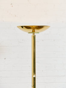 Brass Torchiere Lamp