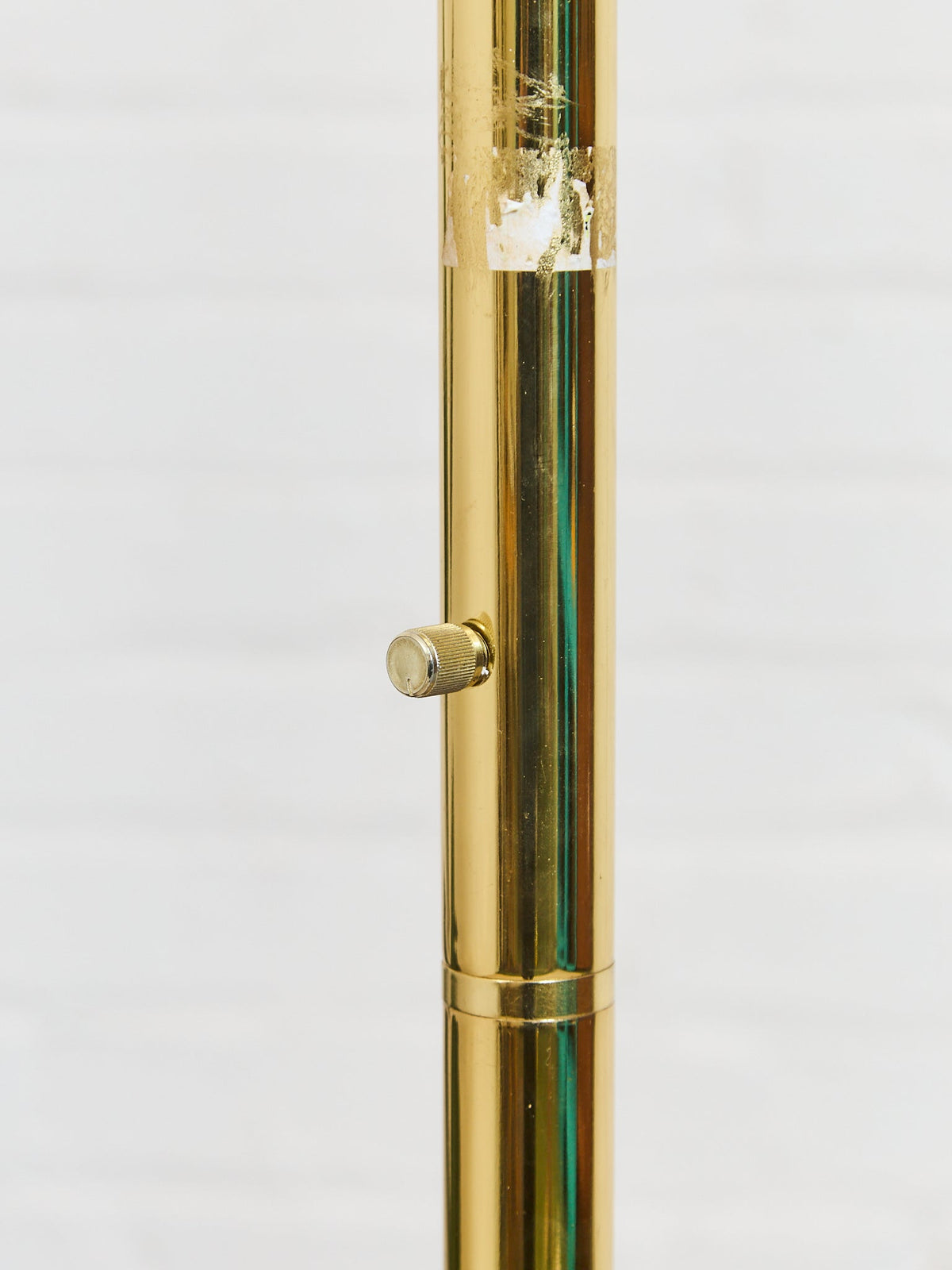 Brass Torchiere Lamp