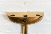 Vintage 1950s Modern Brass Candleholder by Ben Seibel Jenfred-Ware SUPER RARE!