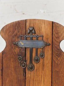 Rare Antique Arts and Crafts Style Oak Secretary Bookcase