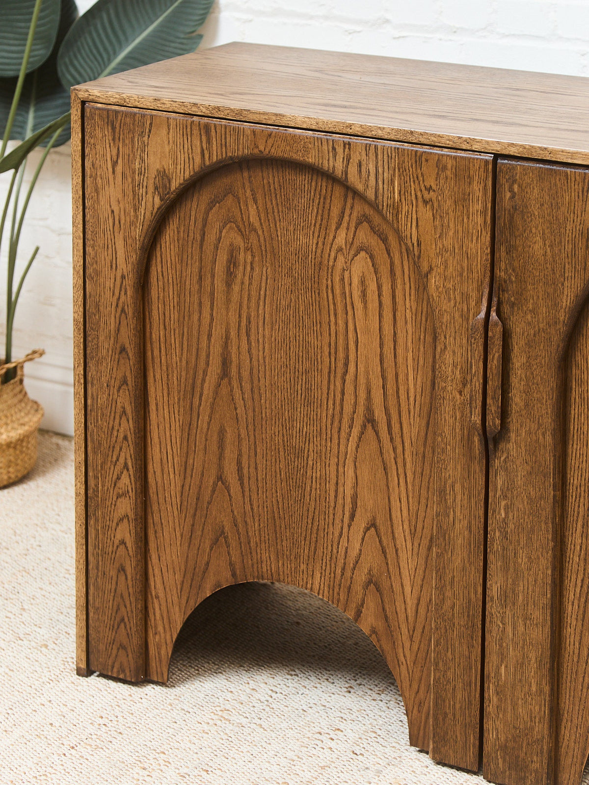 Castilian Sideboard in Oak Three Doors