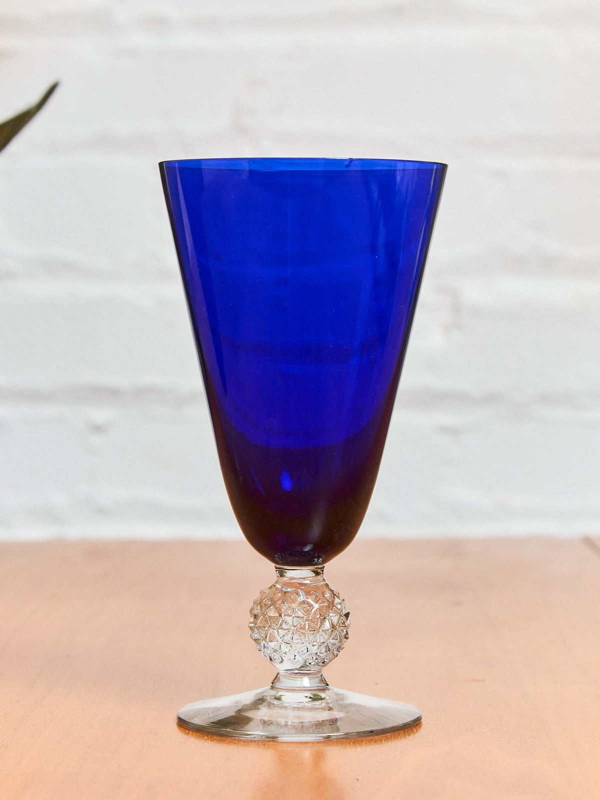 Vintage 1930s Morgantown Ritz Blue Tumblers