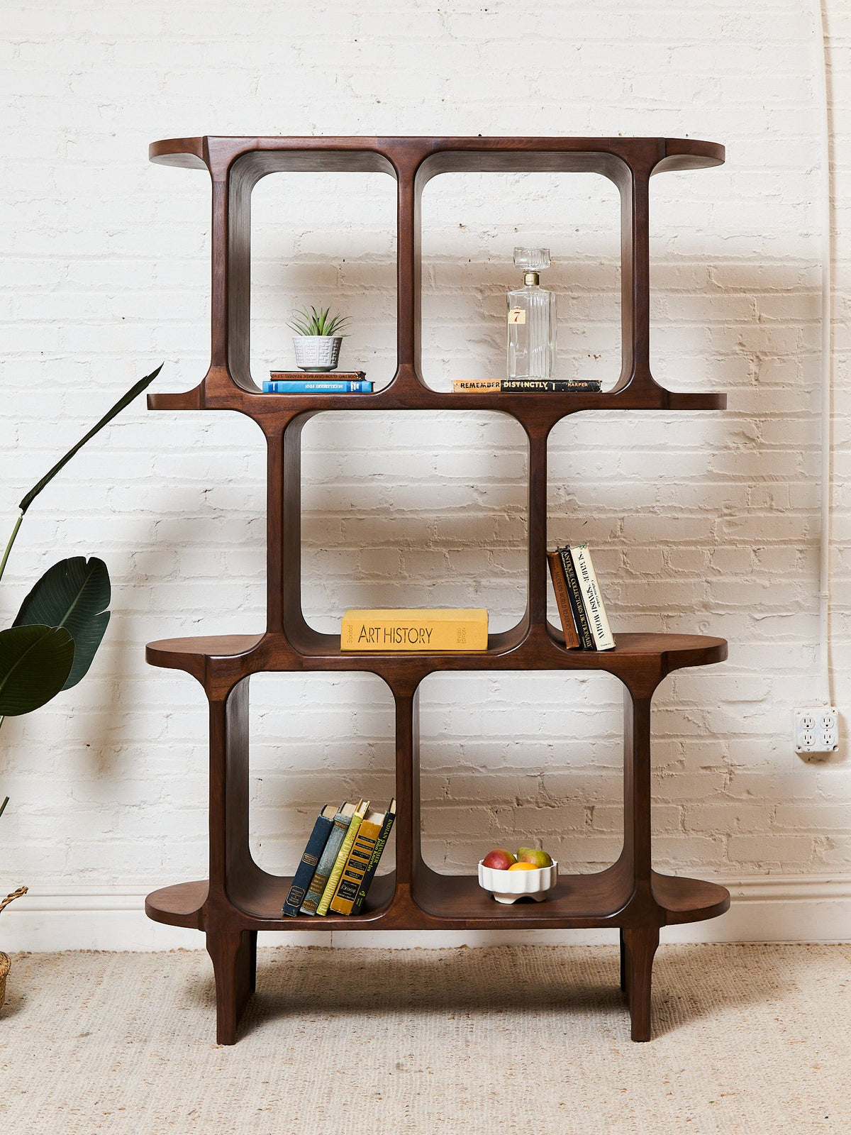 Sunbeam Exclusive Solid Walnut Atomic Shelf