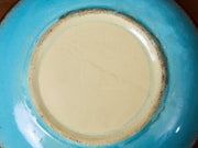 Vintage Robins Egg Blue Chips and Dip Bowl