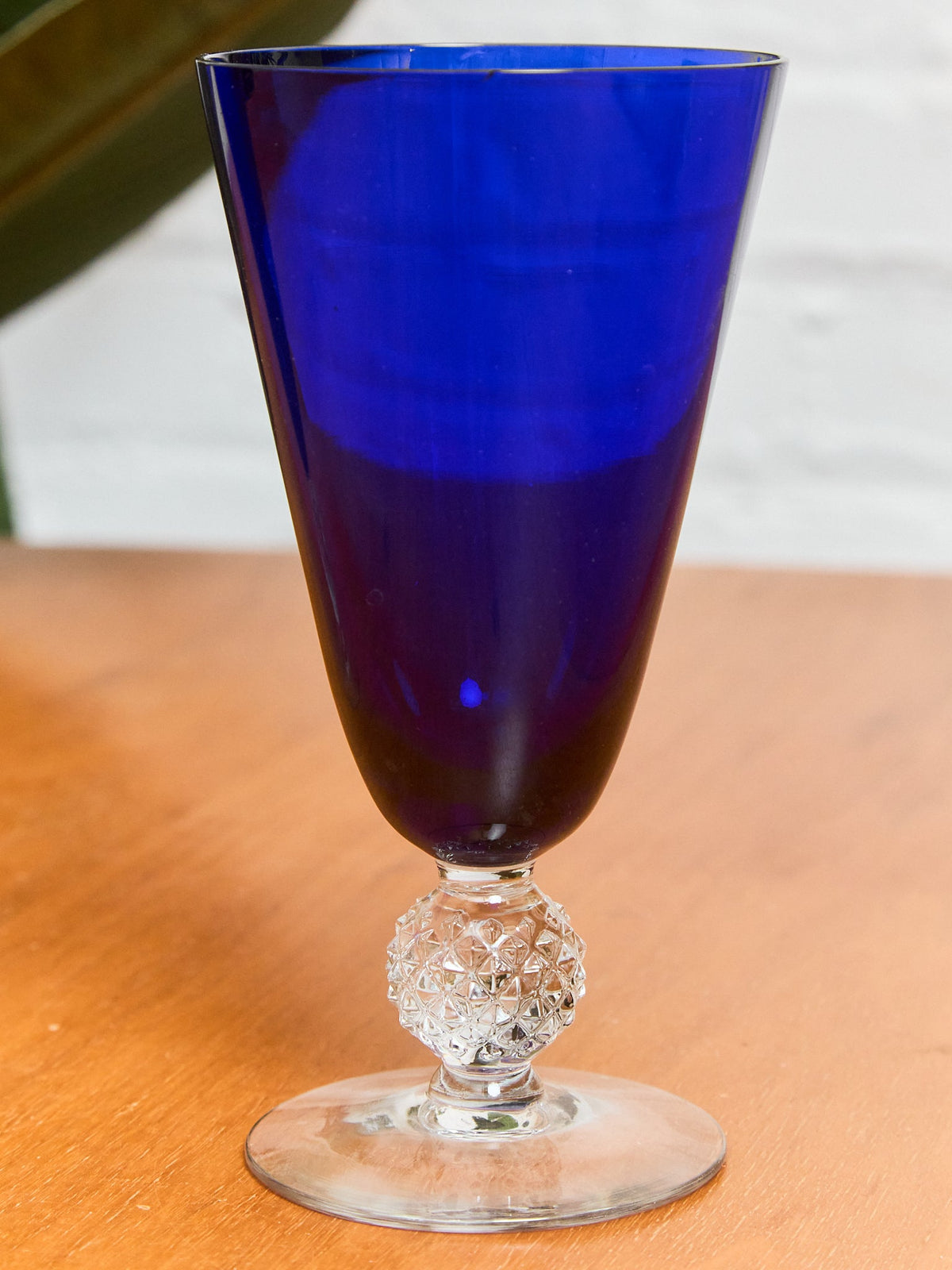 Vintage 1930s Morgantown Ritz Blue Tumblers