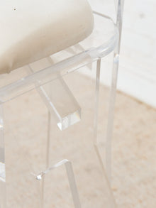 1970s Pair MCM Lucite Bar Chairs / Stools by Hill Manufacturing Co.