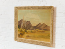 Antique Landscape Signed Oil Painting