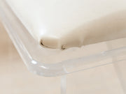 1970s Pair MCM Lucite Bar Chairs / Stools by Hill Manufacturing Co.
