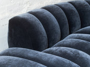 Margot Sectional Sofa in Amici Smoke