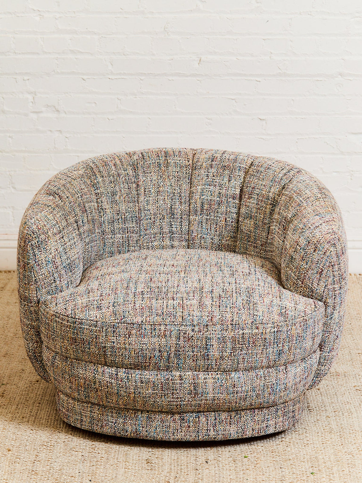 Rowan Swivel Chair in Casbah Fabric