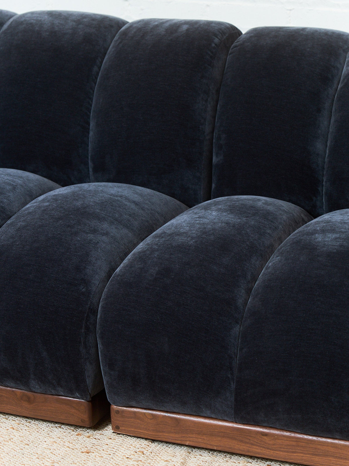 Margot Sectional Sofa in Amici Smoke