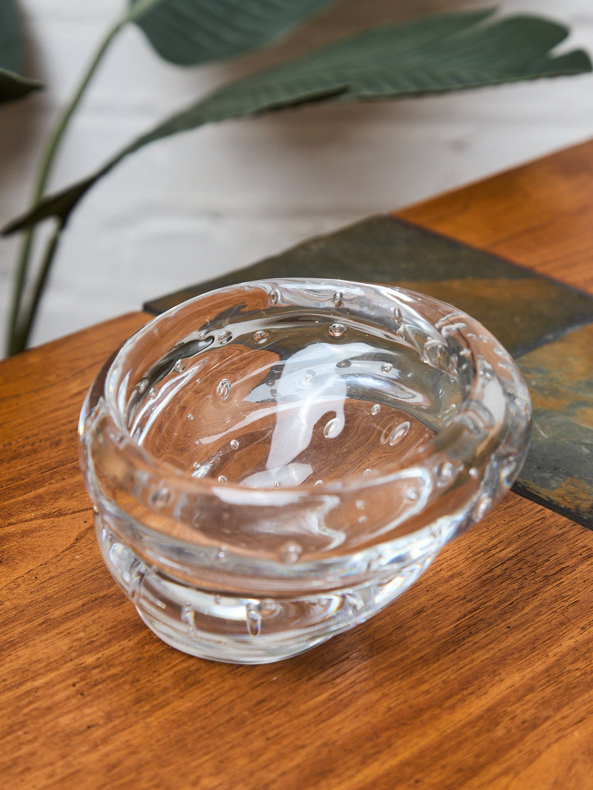 Handblown Vintage Glass Bowl
