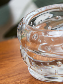 Handblown Vintage Glass Bowl
