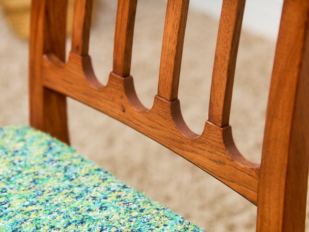 Restored Vintage Spindle Dining Chairs