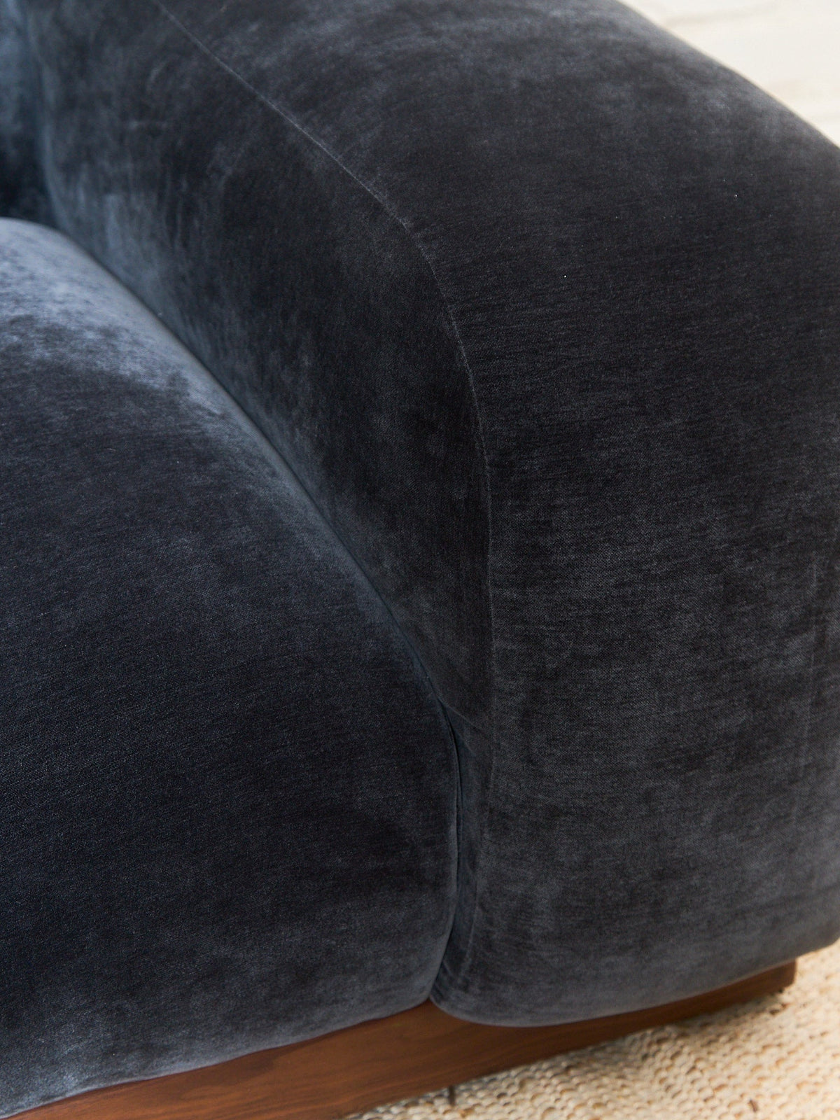 Margot Sectional Sofa in Amici Smoke