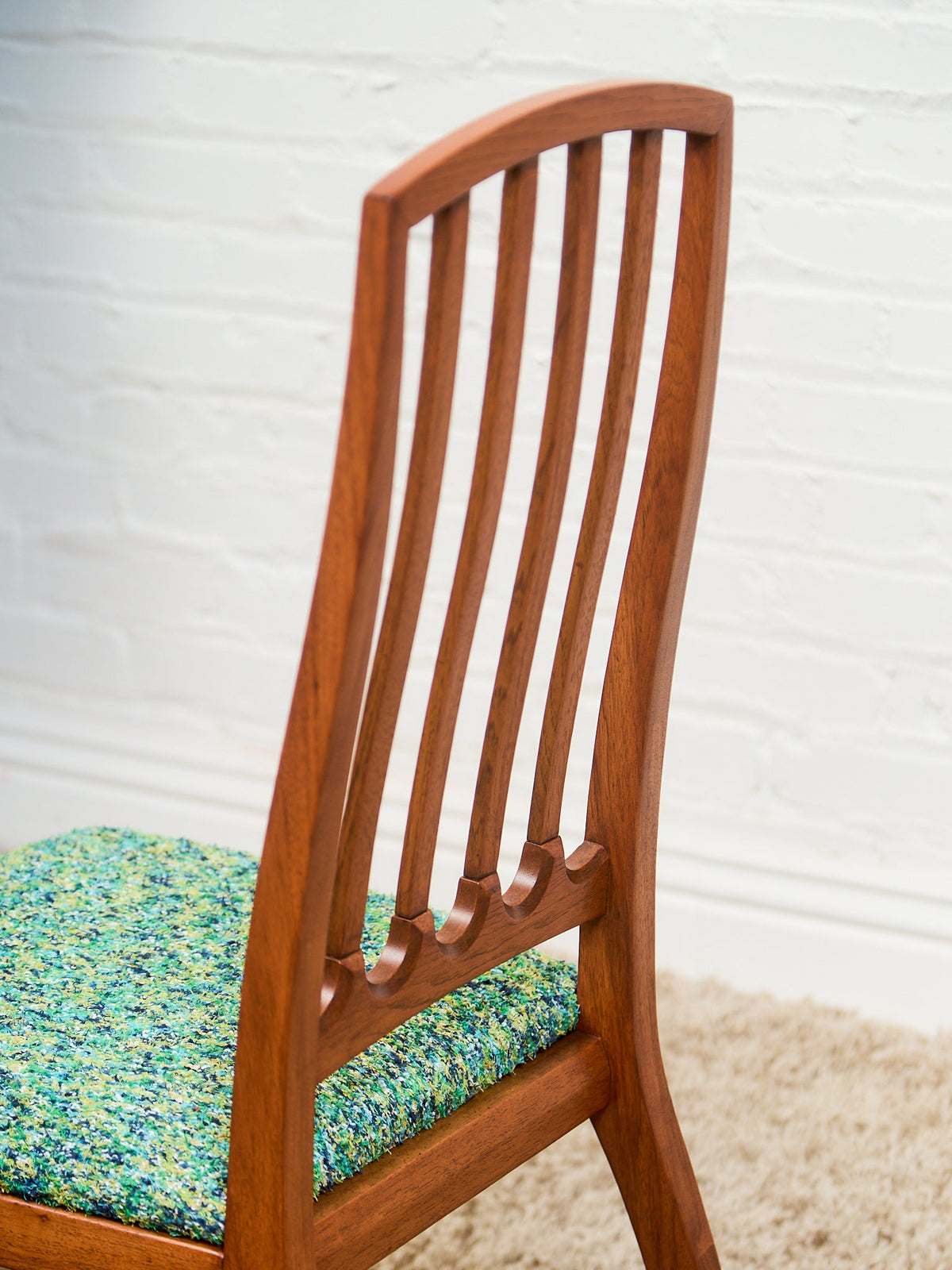 Restored Vintage Spindle Dining Chairs