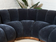 Margot Sectional Sofa in Amici Smoke