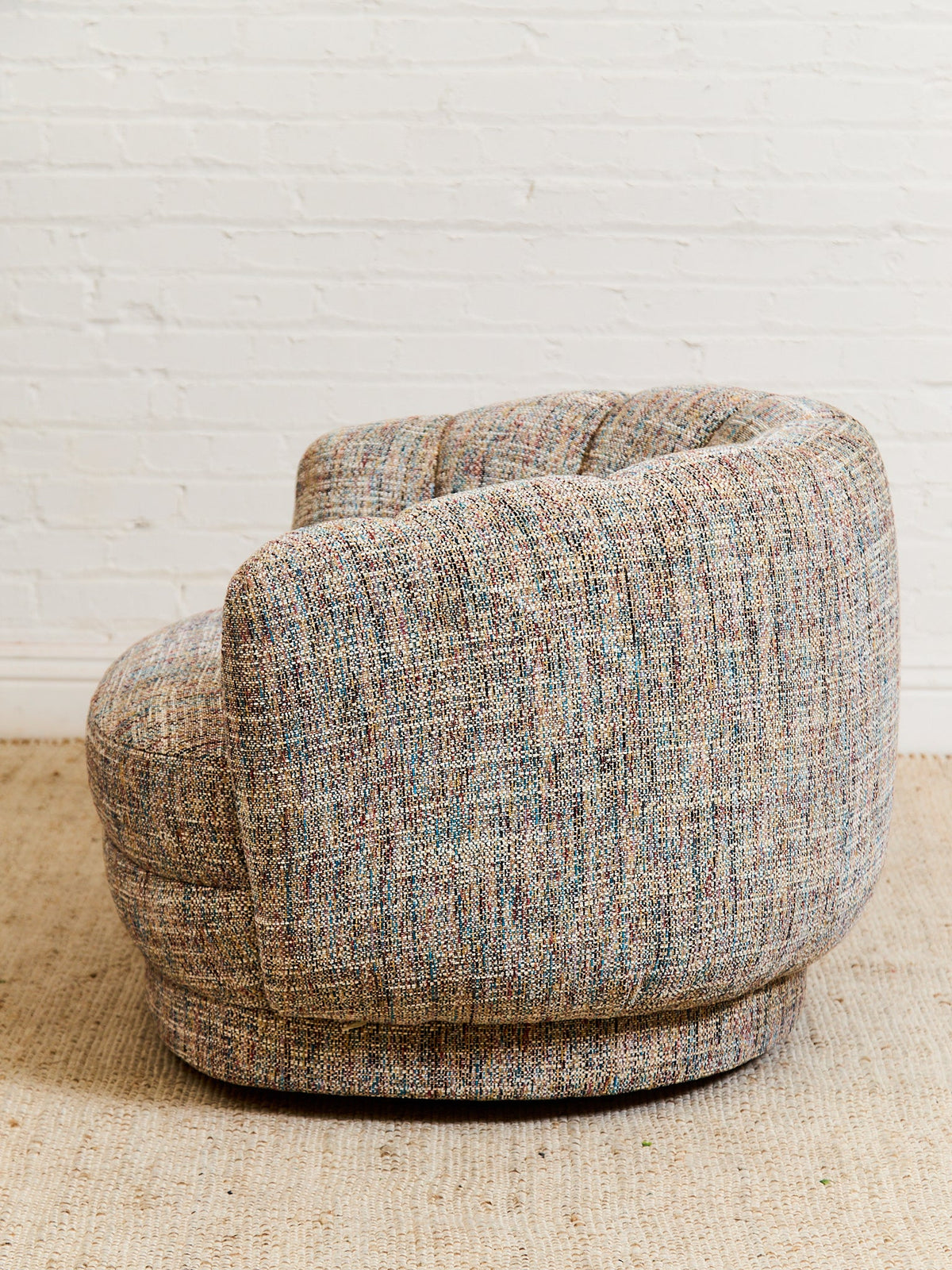 Rowan Swivel Chair in Casbah Fabric