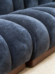Margot Sectional Sofa in Amici Smoke